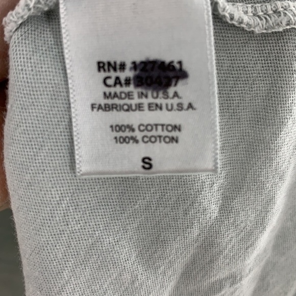 WILDFOX WORKING HARD AT HARDLY WORKING DESTROYED TEE SHIRT SMALL - Picture 6 of 8